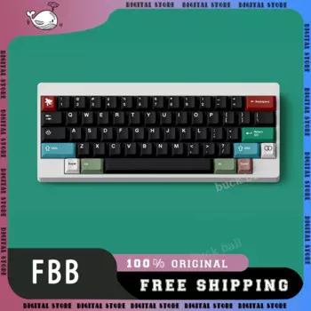 FBB 3000 колпачки для клавиатуры в стиле ретро, оригинальные колпачки для клавиш с термосублимацией PBT, Женская механическая клавиатура, колпачок для клавиатуры, подарок для офиса