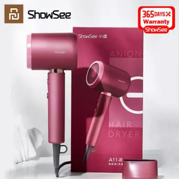 Фен для сушки волос Xiaomi Youpin Showsee Anion A8, домашний фен, Профессиональный стайлер для сушки одежды, супер салон