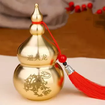 Латунная тыква Ву Лу, талисман для дома