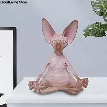 Фигурки кошки-сфинкса WHPHous 4*4*8 см