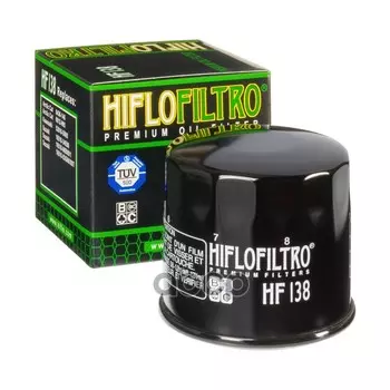 Фильтр Масляный Hiflofiltro Hf138 Hiflo filtro арт. HF138