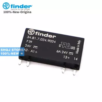 FINDER 100%-Новый 34.81.7.024.9024 34.81.7.005.9024 1 шт. 6A 1NO SSR реле 93.01.7.024 оригинал