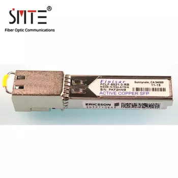 Finisar FCLF-8521-3-RB RJ45 1000BASE-T SFP волокно оптический модульный приемопередатчик для Ericsson