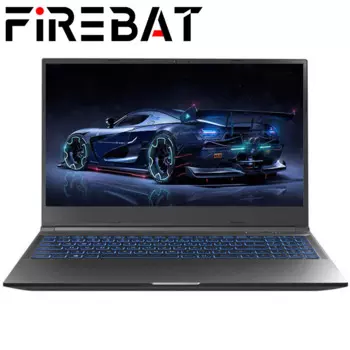 FIREBAT T5A 15,6-дюймовый AMD R5 6600H Geforce RTX 3050 DDR4 M.2 16G RAM 512G SSD 165 Гц 2K Wi-Fi6 BT5.1 Игровой ноутбук