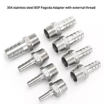 Фитинги для шланга Pagoda из нержавеющей стали 304