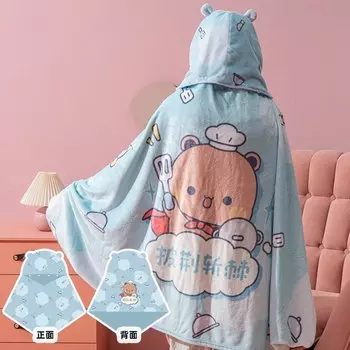Фланелевый плед Yier Bubu And Dudu с подушкой