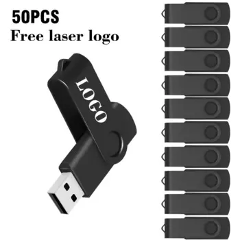 Флеш-накопитель USB 2,0, 64/32 ГБ, 50 шт.