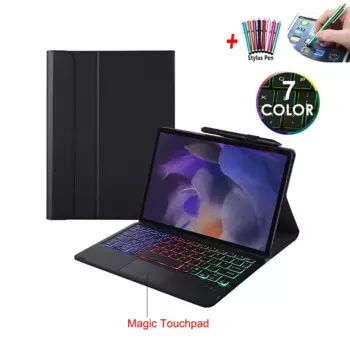 Флип-клавиатура с подсветкой для Samsung Galaxy Tab A8 2021 10,5 дюйма X200 X205