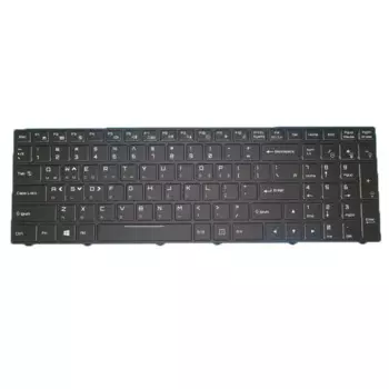 Флюоресцентная клавиатура для клавиш с подсветкой для CLEVO PA70 PA71 PA70EP6 (-G) PA71EP6 (-G) PA70ES (-G) PA71ES (-G) флюоресцентная черная рамка Новинка