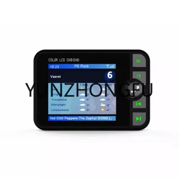 FM-тюнер Penyiaran 3,5 мм с выходом AUX, цифровой радиоприемник, FM-радио, Bluetooth-передатчик, потоковая музыка