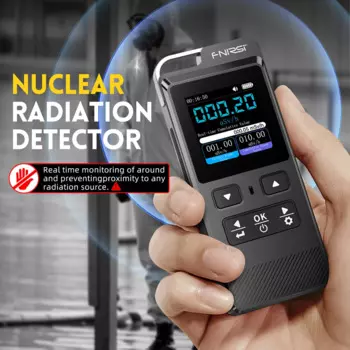 FNIRSI GC-02 Счетчик Гейгера Детектор ядерного излучения Персональный дозиметр Рентгеновский -лучевой тестер радиоактивности Детектор мрамора