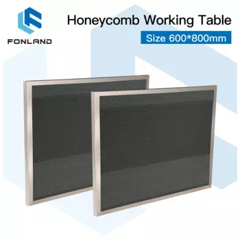 FONLAND, Рабочий стол с Сотами 600*800 мм, настраиваемая платформа для лазерной плиты, деталь для CO2 машина для лазерной гравировки и резки
