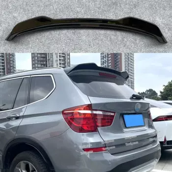 Блестящий черный спойлер на крышу для BMW F25 X3 2011 2012 2013 2014 2016 2017 ABS