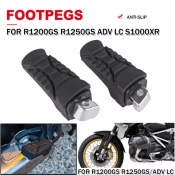 Для BMW R1200GS R1250GS ADV Adventure GS 2014-2022 2023, подножка заднего пассажира, подставка для ног S1000XR, кронштейн подножек, резиновая крышка