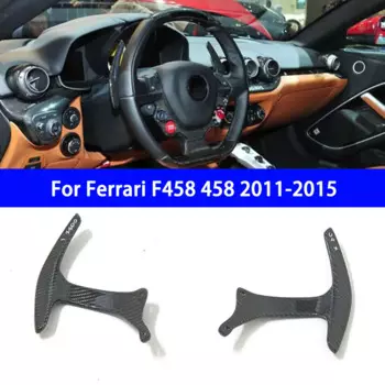 Весло для центрального рулевого колеса из углеродного волокна, для Ferrari F458 458 2011-2015