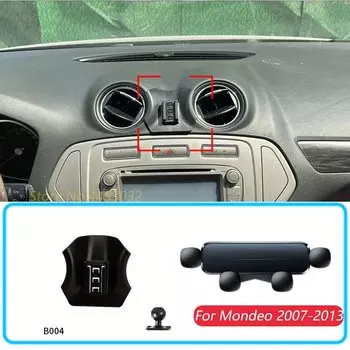 Ford Mondeo Fusion MK4 2007-2013 Автомобильный Держатель Для Телефона Универсальное Гравитационное Крепление С GPS Черный Авт...