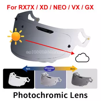 Фотохромный козырек для ARAI RX-7X RX7X, фотохромный козырек