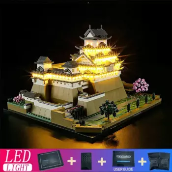 Фотообои для рукоделия, набор для LEGO 21060 Himeji (только фотообои, без модели блоков)