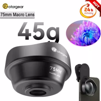 Fotorgear для Xiaomi 13 ультра объектив для телефона 75 мм макрообъектив HD DSLR эффект клипса для iPhone 14 13 12 11 Pro Max Samsung Huawei