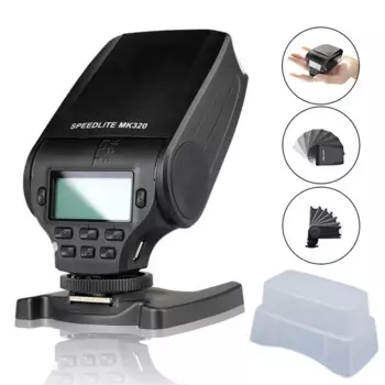 Фотовспышка Meike MK320 MK-320 GN32 TTL для камеры FujiFilm Hot Shoe X100F XT2