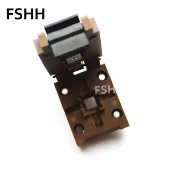 FPQ-18-1.0-01 тестовая розетка FPQ18 LQFP18 TQFP18 QFP18 розетка для микросхемы Шаг 1,0 мм