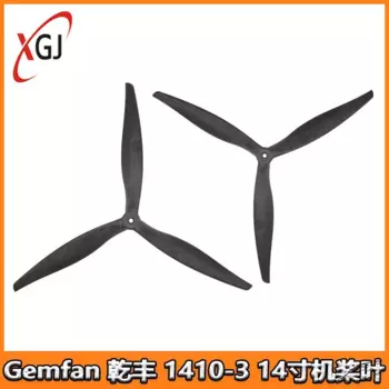 FPV Propeller Gemfan 1410-3, трехлопастной фотоаппарат, 14 дюймов, большой Квадрокоптер, Дрон, пропеллер для гоночных дронов для FPV