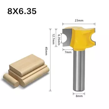 Фреза Bullnose C3 JGZUI 8 мм