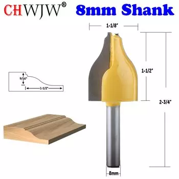 Фреза CHWJW 12148_8 твердосплавная 8 мм для поднятия панелей