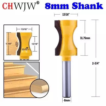 Фреза CHWJW 13102 твердосплавная 8 мм выпуклая