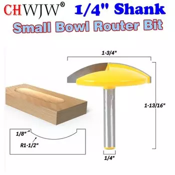 Фреза ЧWJW 16170q твердосплавная 1/4" 1-3/4"