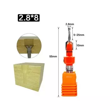 Фреза для дерева Binoax 8 мм