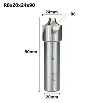 Фреза для резки концевых фрез R2-R10 HSS