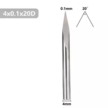 Фреза XCAN ZDSC3L40120 твердосплавная 4 мм 3 кромки