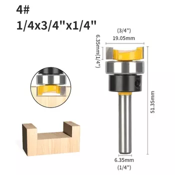Фреза YUSUN D3/4", твердосплавная