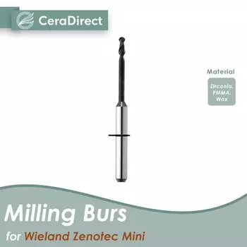 Фрезерные боры Wieland Zenotec Mini для станка (2 шт.)