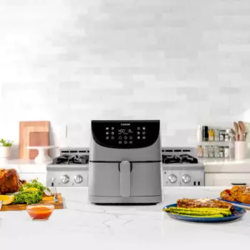 Фритюрница, большая 13 в 1 печь 5,8 QT Pro Gen 2 XL, сенсорный экран, аксессуары для кухни