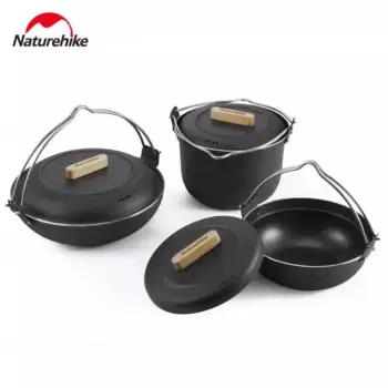 Фритюрница Naturehike из нержавеющей стали для кемпинга и пикника