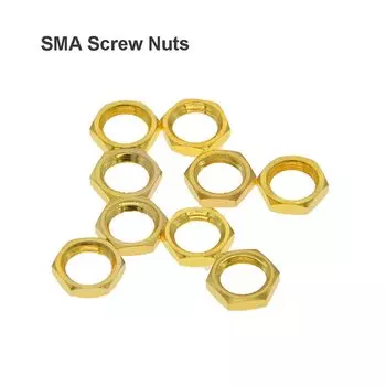 Гайки SMA/разделительные шайбы/пружинные подушечки для RP-SMA/SMA гнездовой переборник 20 шт./100 шт./500 шт./лот