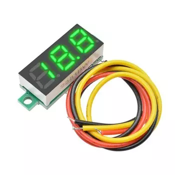 Gaqqee Мини-вольтметр DC 0-100V