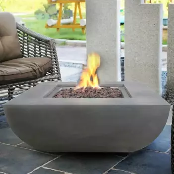 Газовая каминная яма, наружная садовая каминная яма, газовая каминная яма