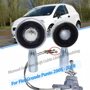 Ремкомплект коробки передач для Fiat Grande Punto 2005-18 кабель управления, втулка рычага переключения передач, зажим для подключения концевой втулки