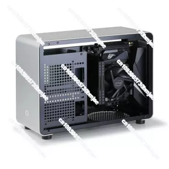GEEEK G1-SE полностью алюминиевый прозрачный мини-блок питания A4 ITX маленького размера чехол SFX, портативное воздушное охлаждение хоста
