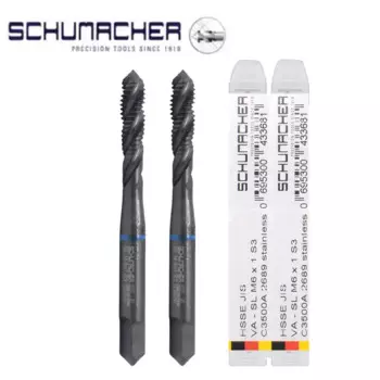 Метчики SCHUMACHER JIS для нержавеющей стали M2-M14