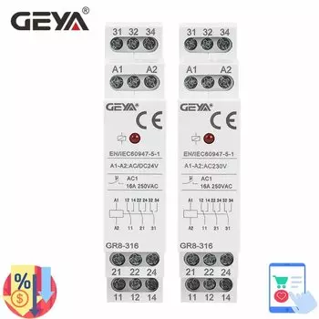 GEYA GR8-316 промежуточное реле 16А