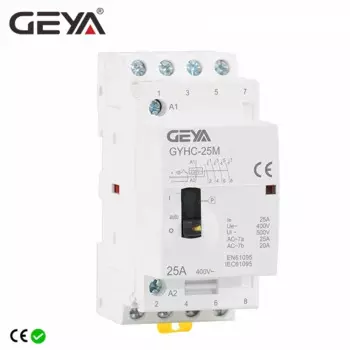 GEYA GYHC Модульный контактор 25A 4NO/2NO2NC 220V/230V
