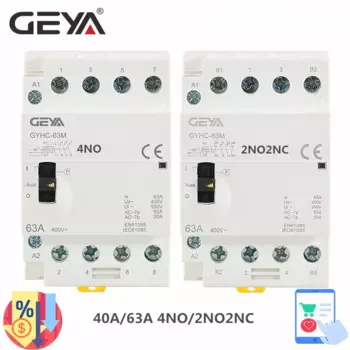 GEYA GYHC Модульный контактор переменного тока