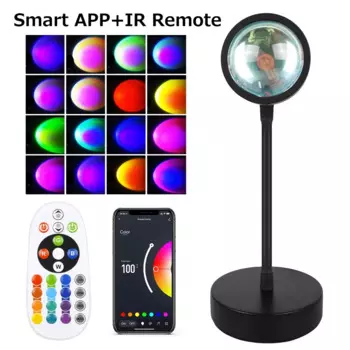 GGBEE Умный ночник проектор заката Bluetooth