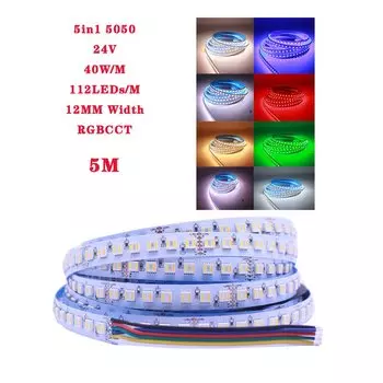 Гибкая светодиодная лента Taslauk RGB+CCT RGBCCT RGBWW 5050