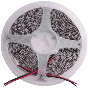 Гибкая светодиодная лента, теплый белый цвет, 300 SMD, 5 м, 5050, 12 В постоянного тока, домашний клуб