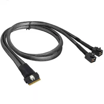 Гибкий соединительный кабель для сервера MINI SlimSAS SFF-8654 8i 4.0–4X SAS SFF-8643